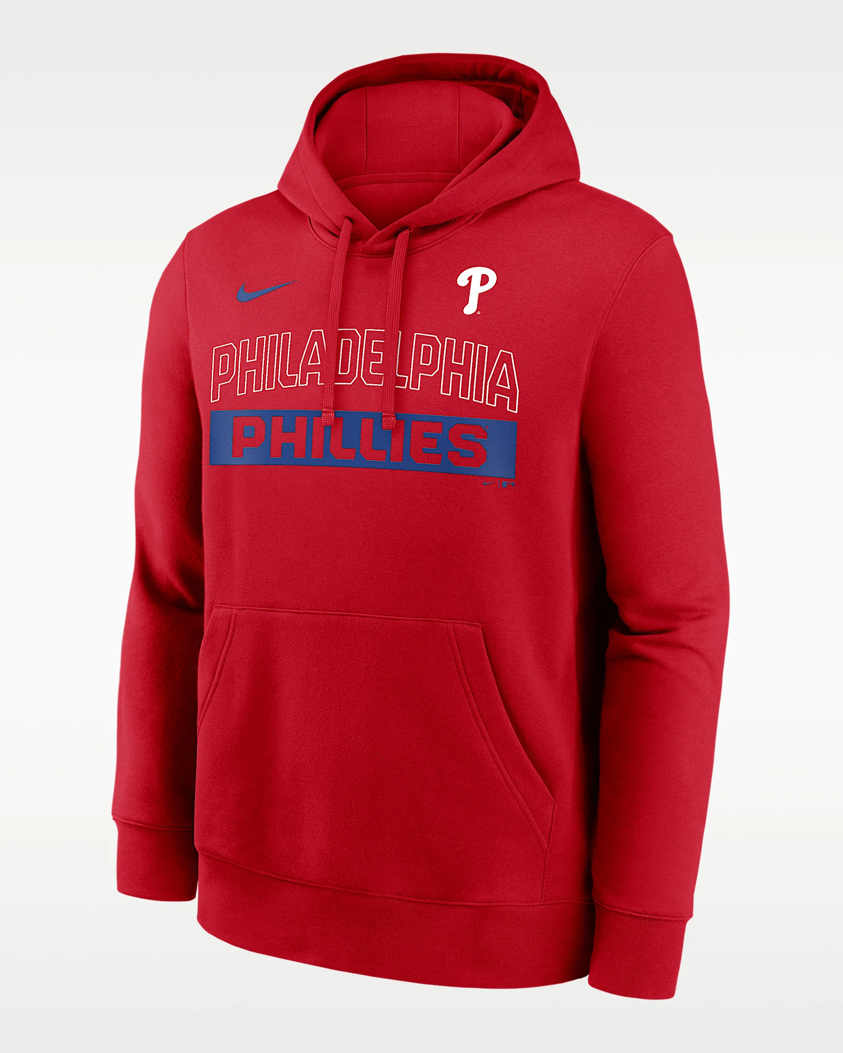 Philadelphia Phillies Club Men's Nike MLB Pullover Hoodie - 1