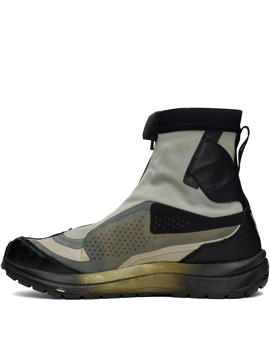 Black & Green Salomon Edition Bamba 2 High GTX V2 Sneakers - 3
