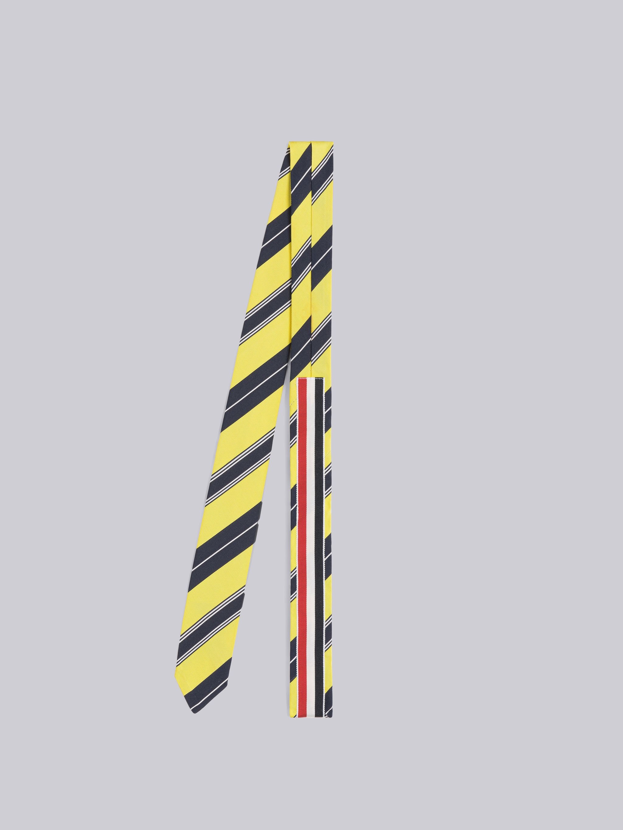 Tartan Stripe Jacquard Classic Tie - 3