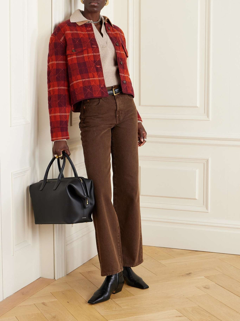 SLVRLAKE Grace wide-leg jeans Brown outlook