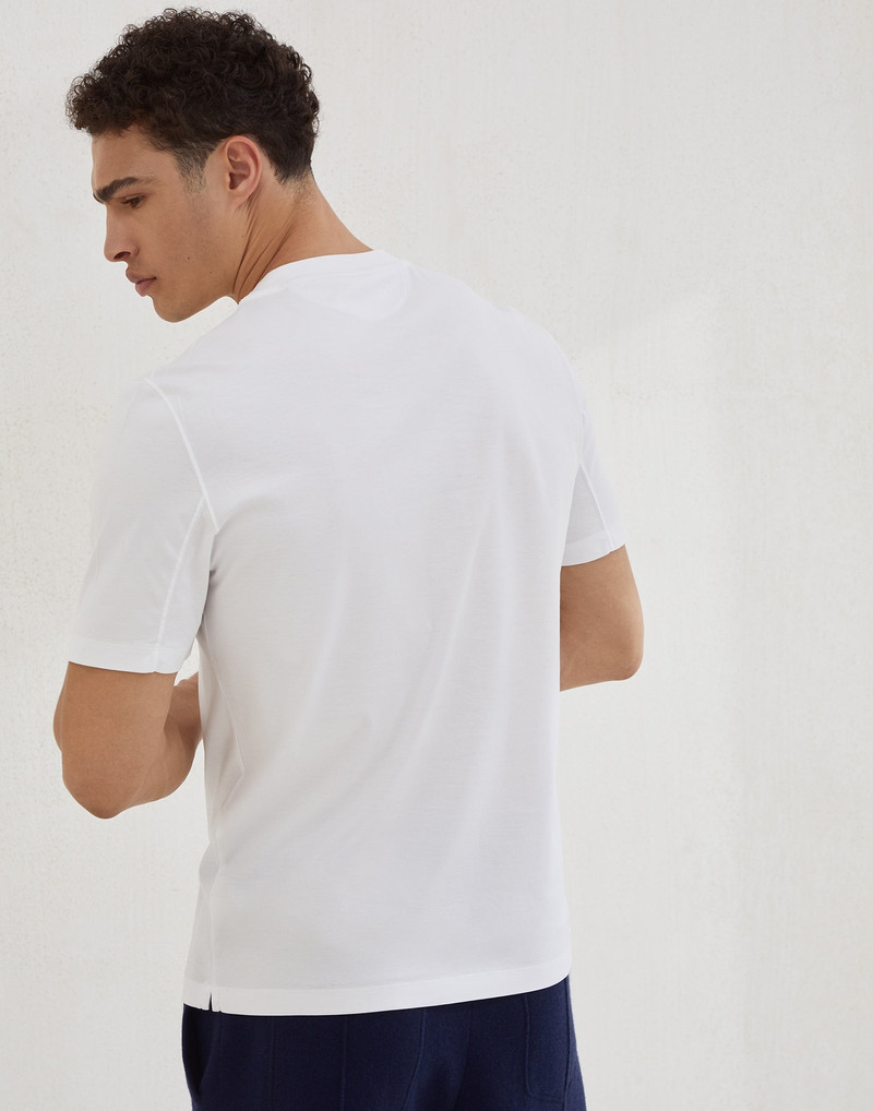 Brunello Cucinelli Cotton jersey crew neck T-shirt outlook
