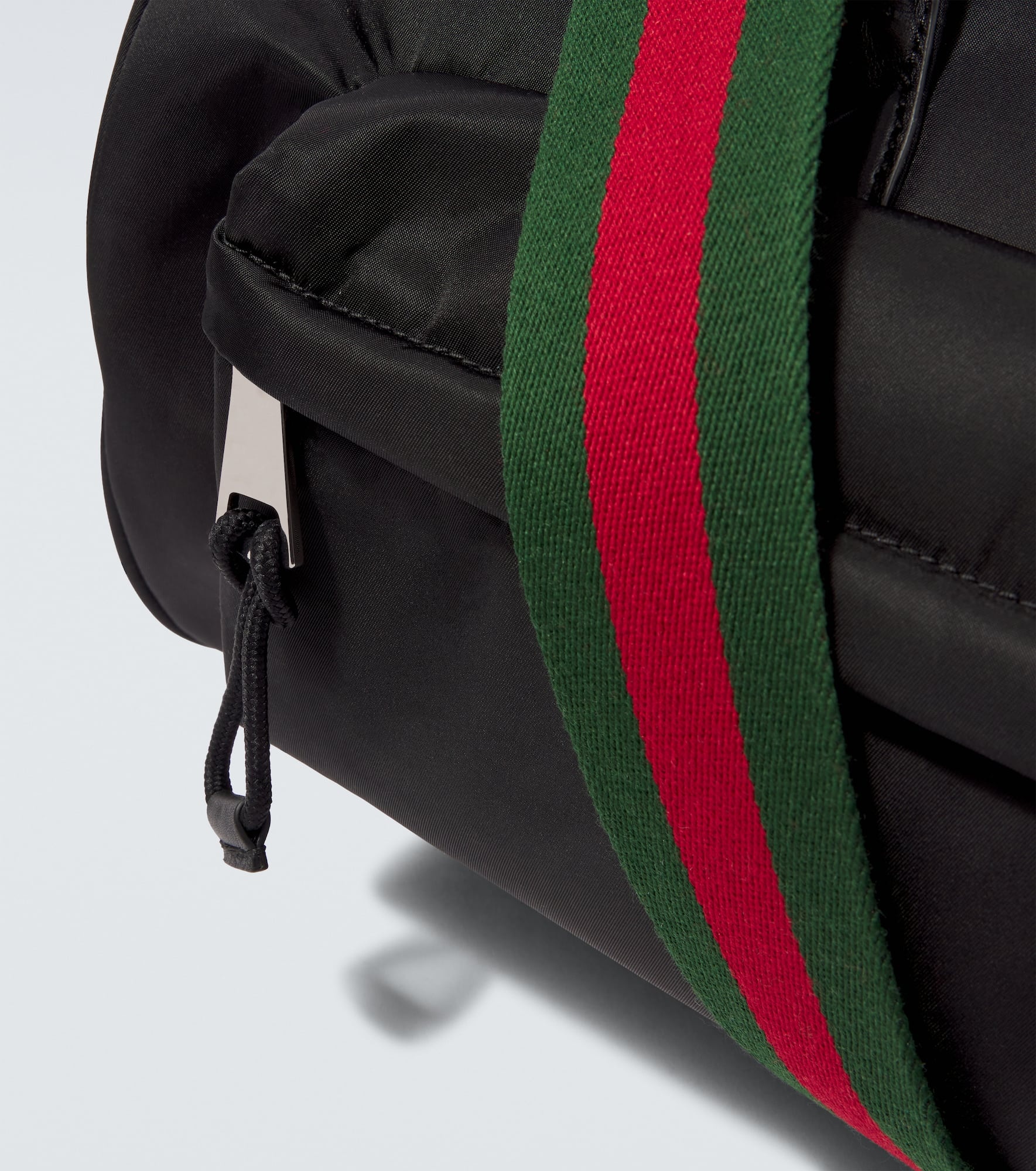 Web Stripe Medium logo duffel bag - 6