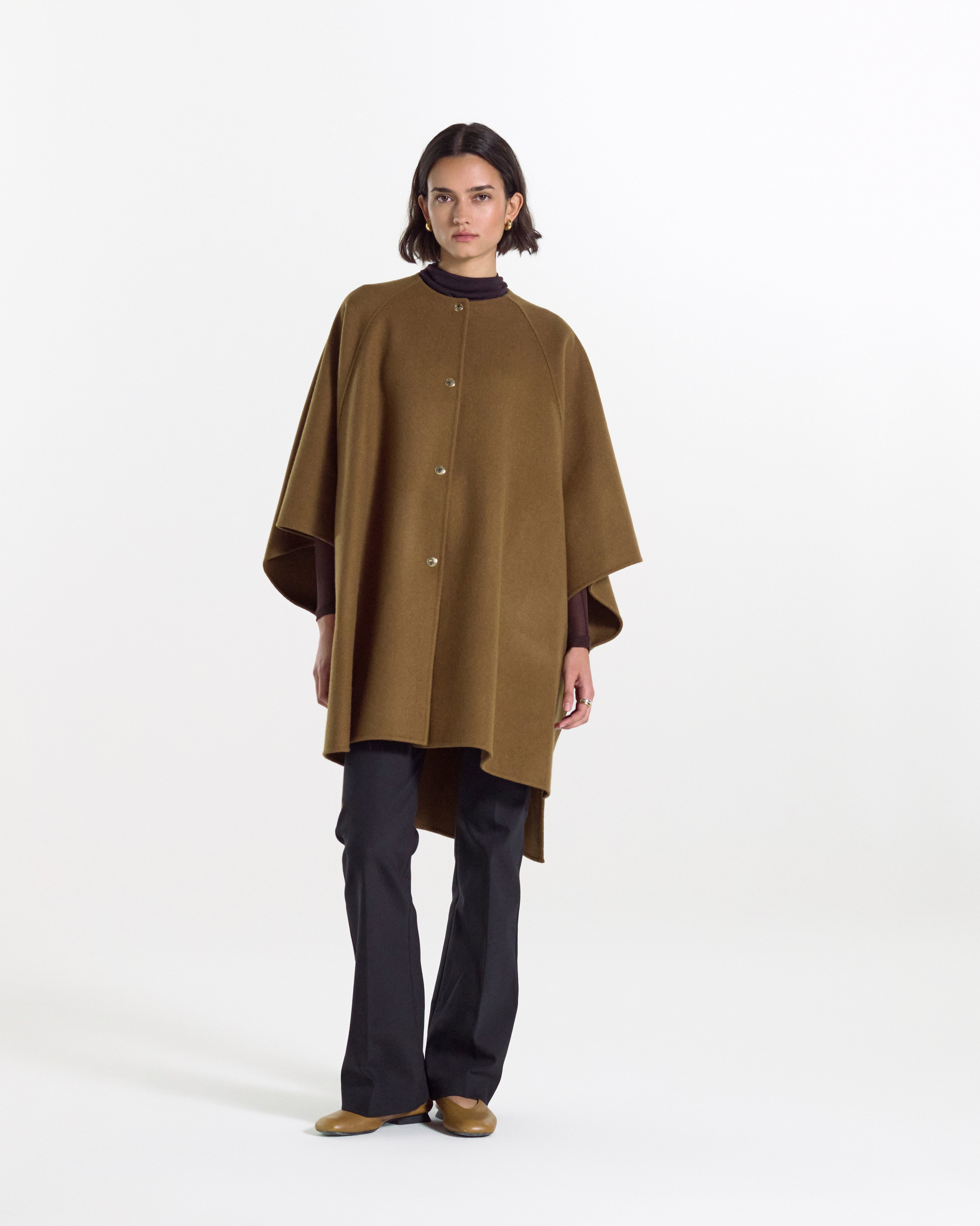 Sanquhar Wool Cape - 4