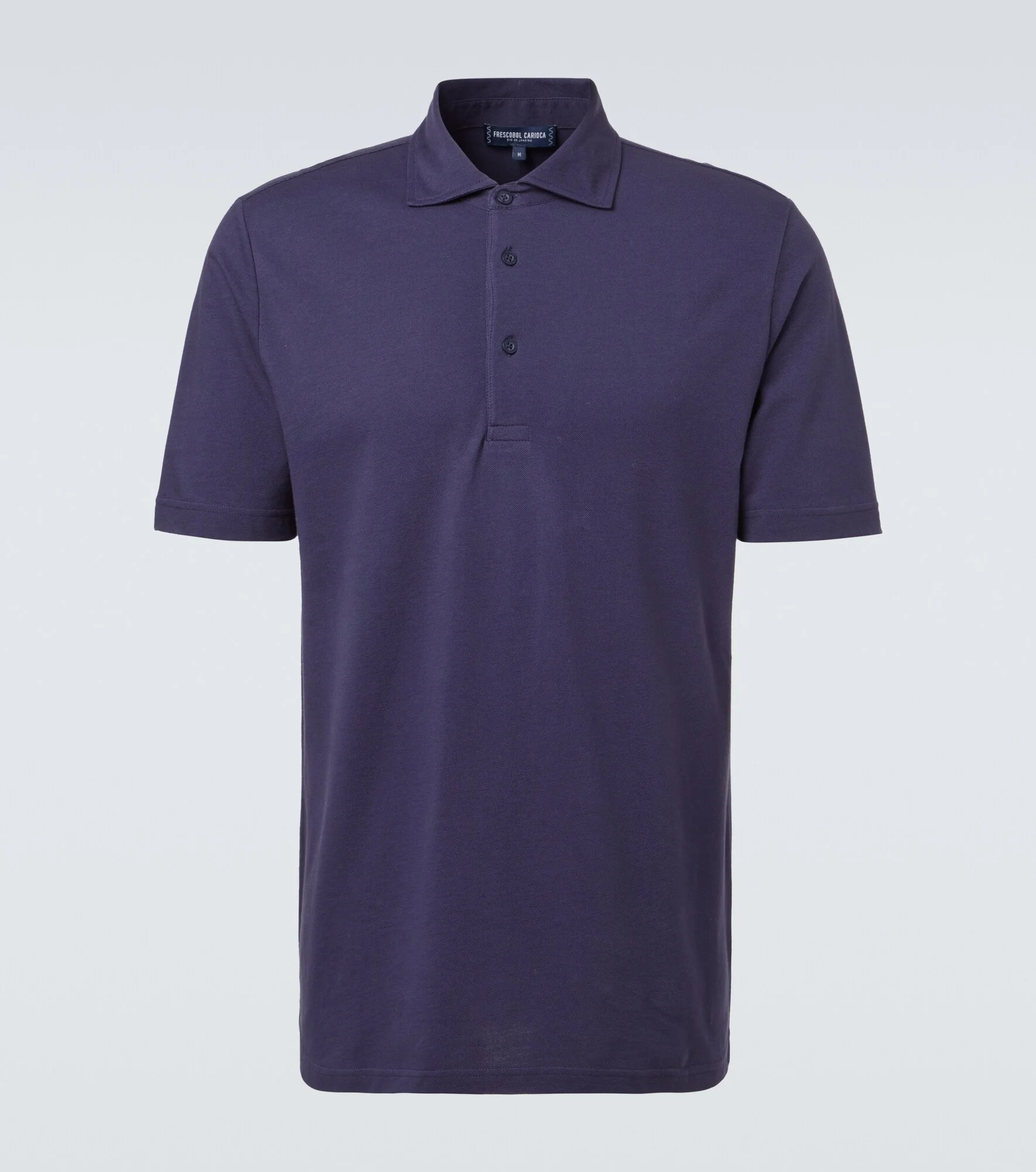 Luca cotton piqué polo shirt - 1