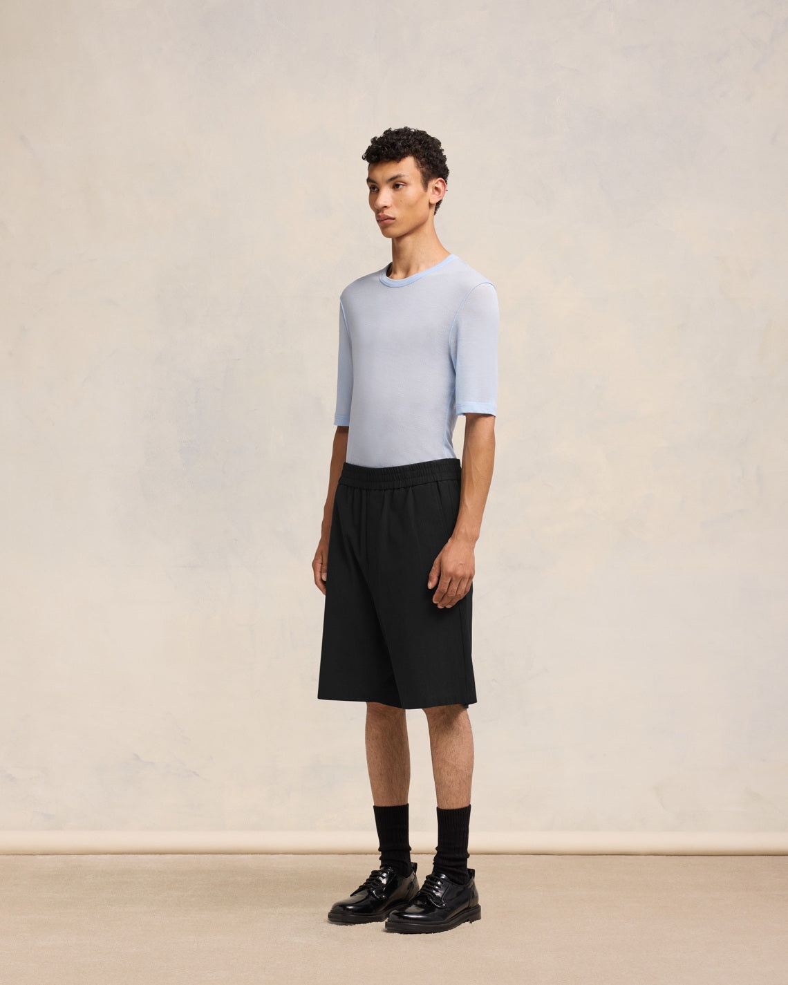 ELASTICATED WAIST BERMUDA SHORTS - 6