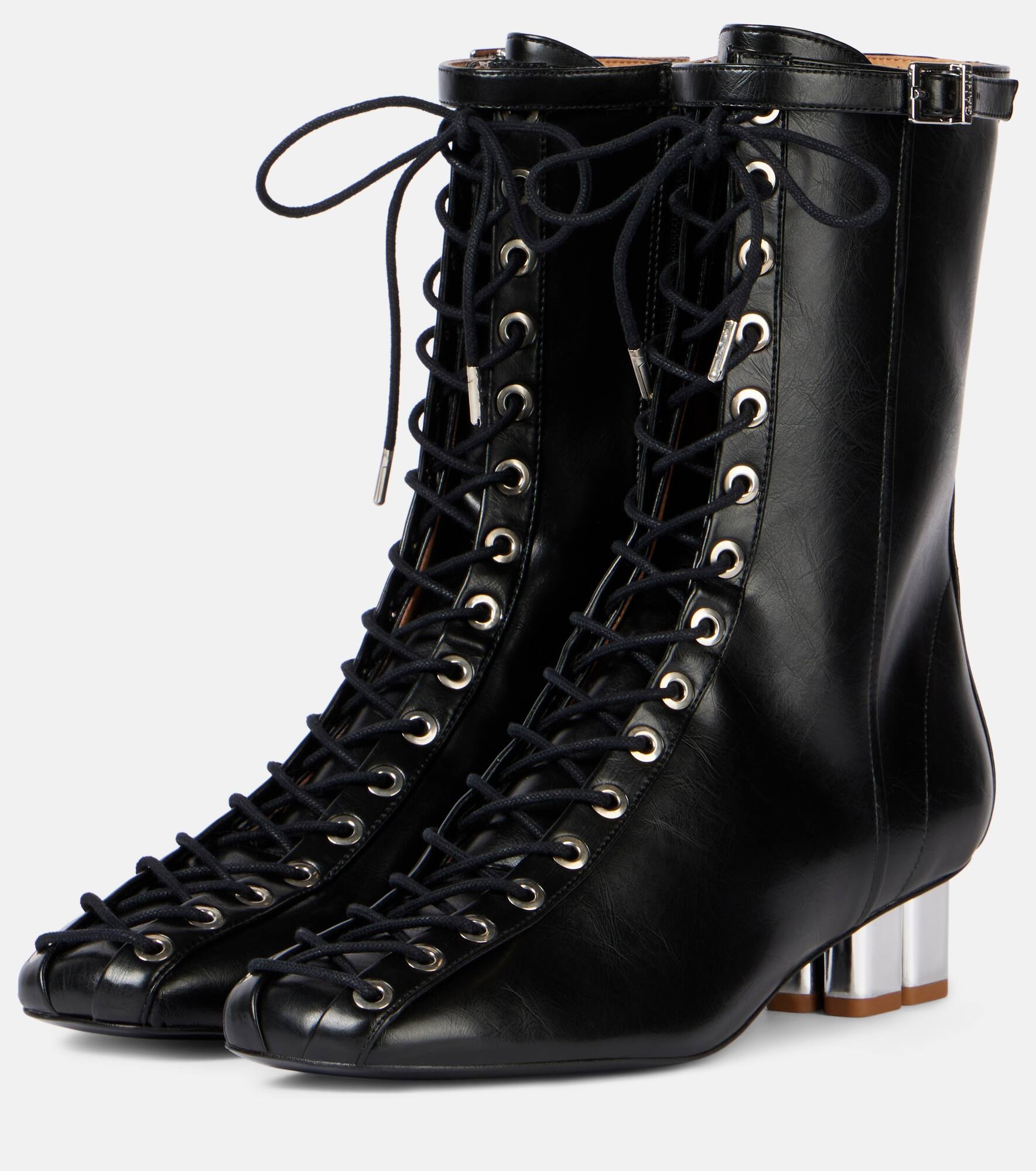 Lace-up boots - 4