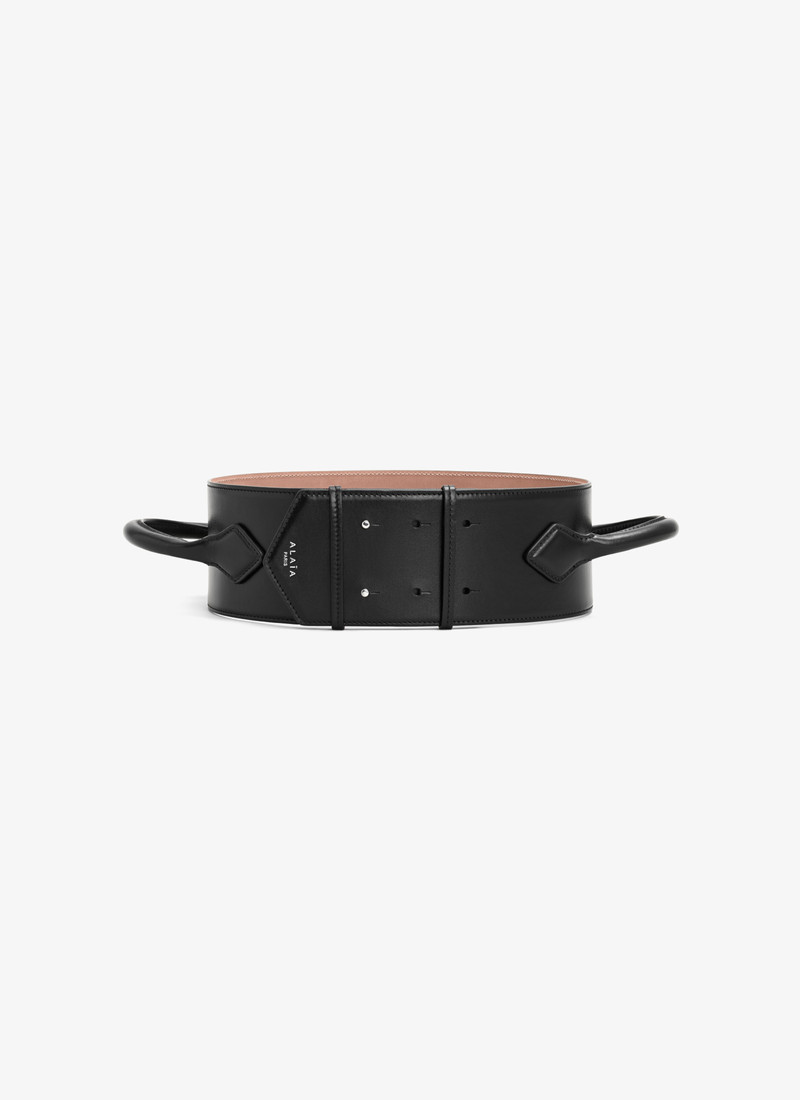 Alaïa TECKEL HANDLE IN CALFSKIN outlook