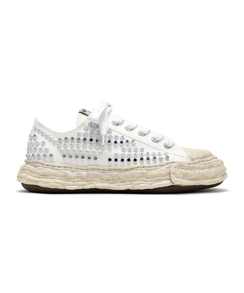 "PETERSON23"OG Sole Studded Canvas Low-top Sneaker 5