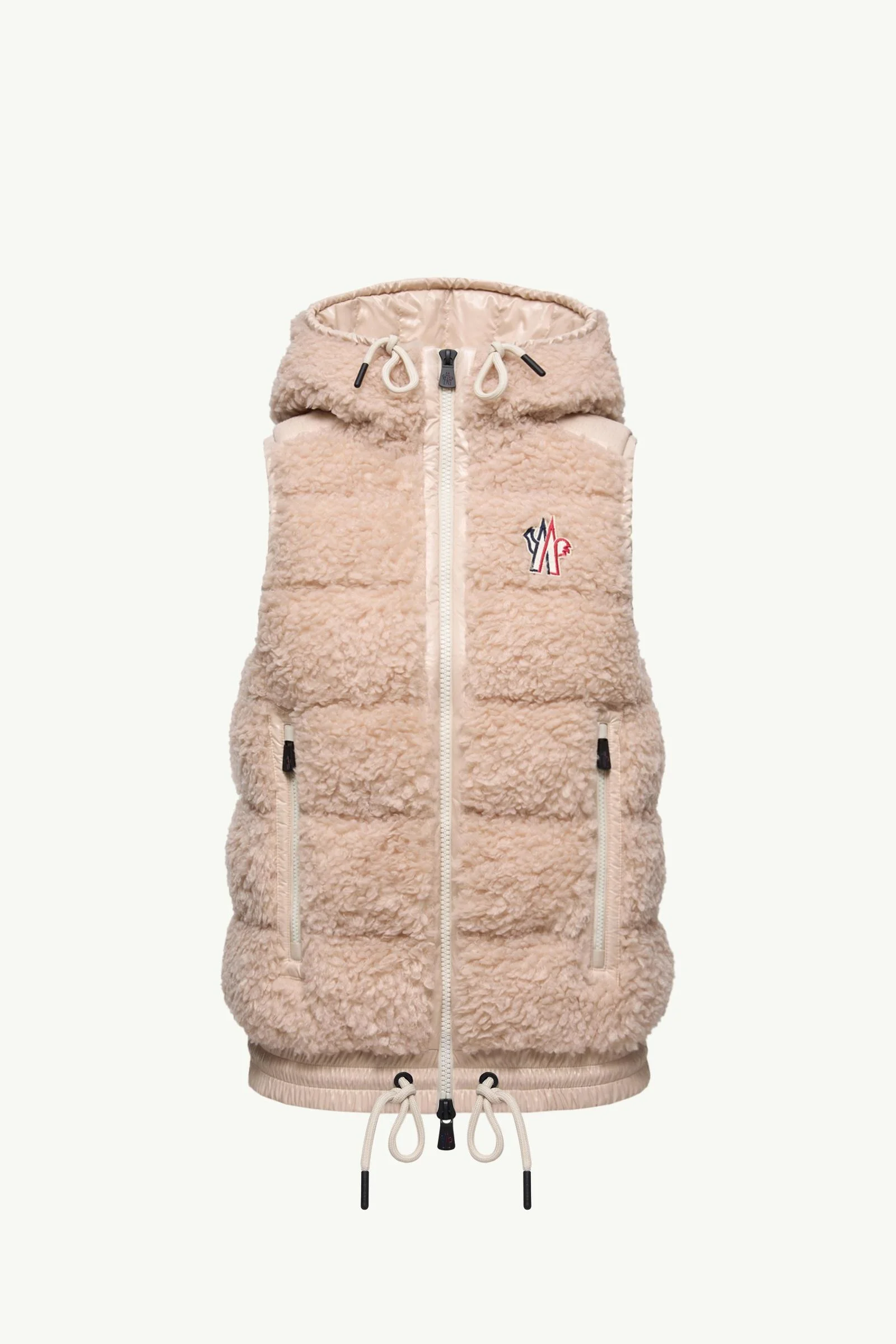 Teddy Hooded Insulated Vest - 1