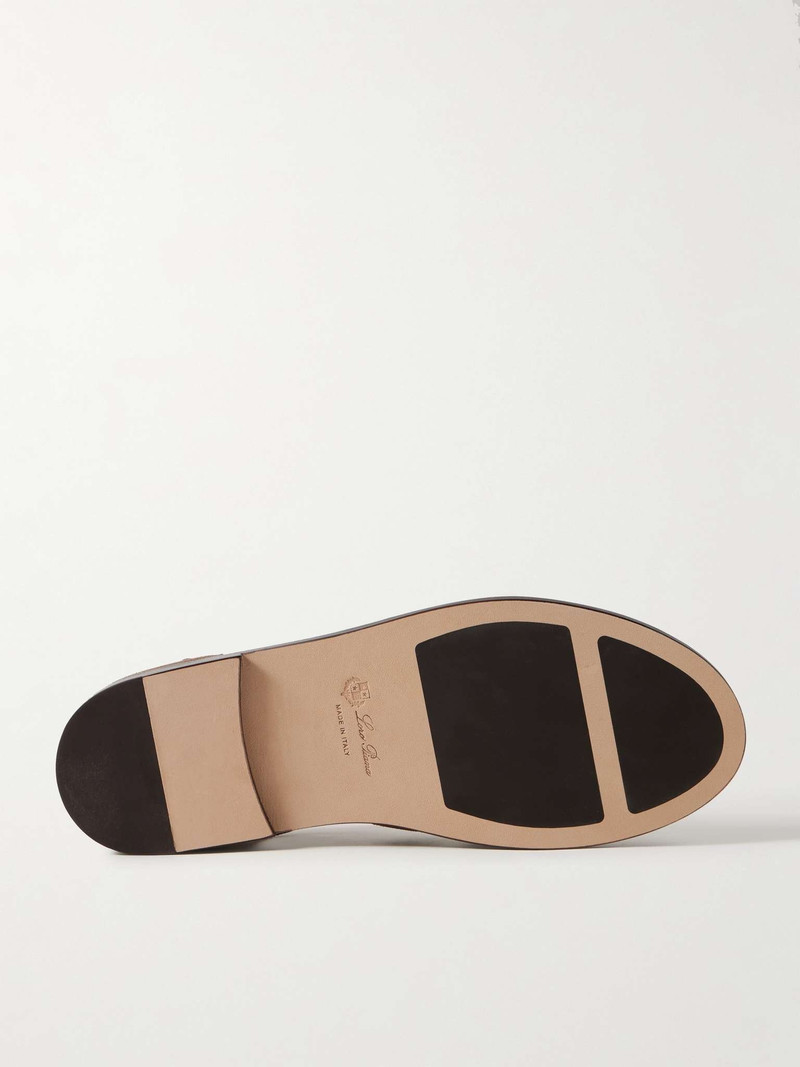 Loro Piana Maxime Walk Suede Sandals outlook