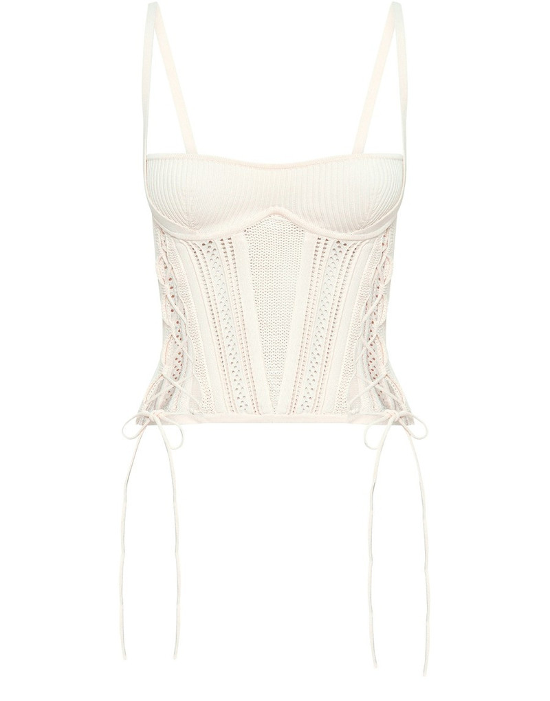 Laced openwork corset 1