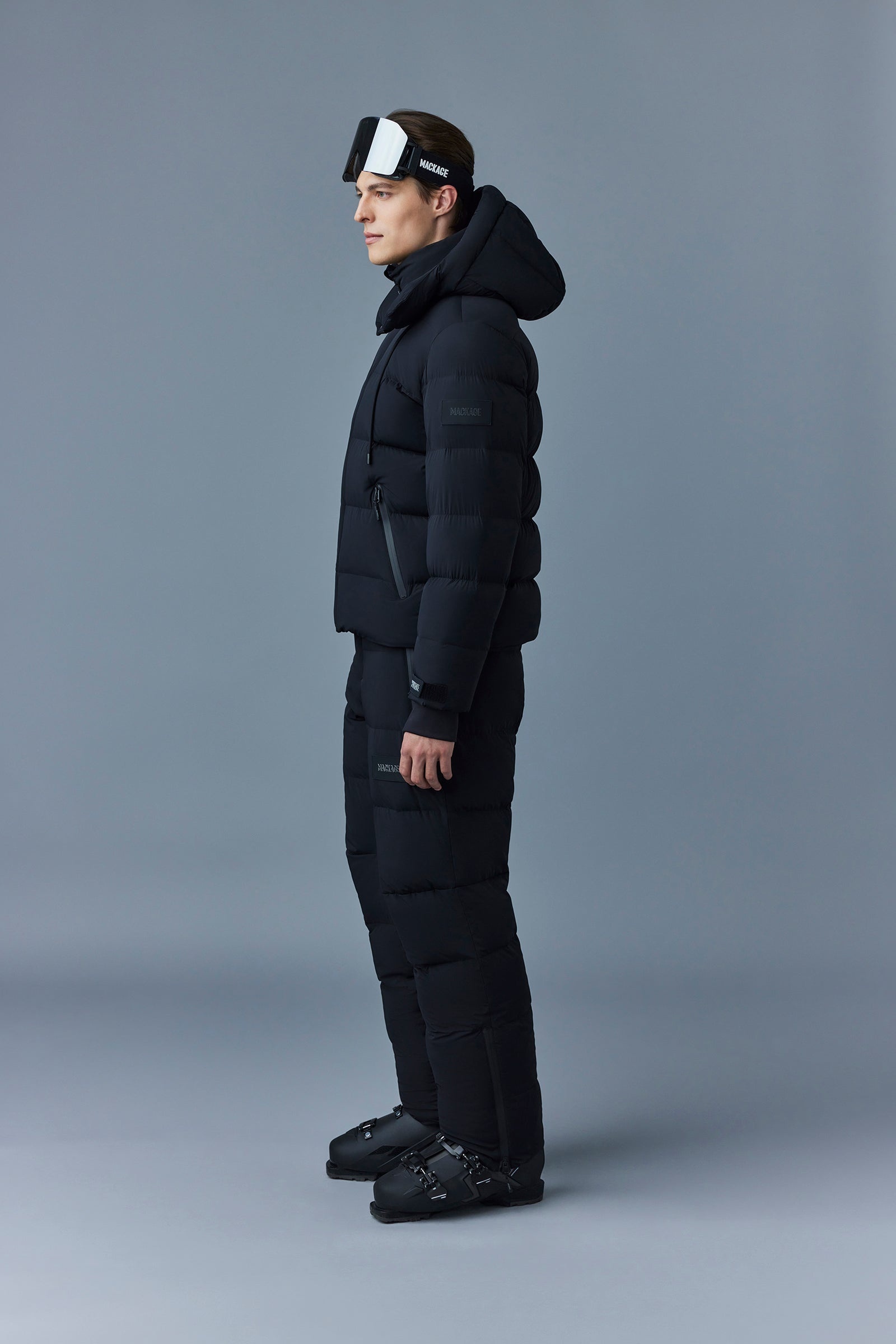 SAMUEL-SKI Medium down jacket with hood - 3