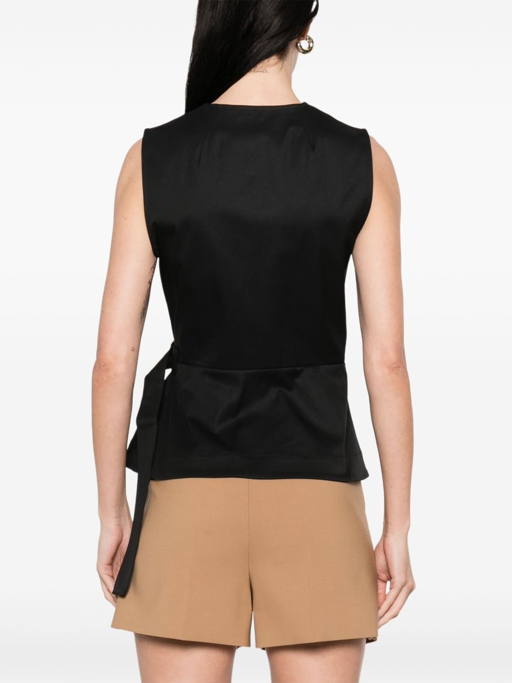 V-neck wrap top - 4