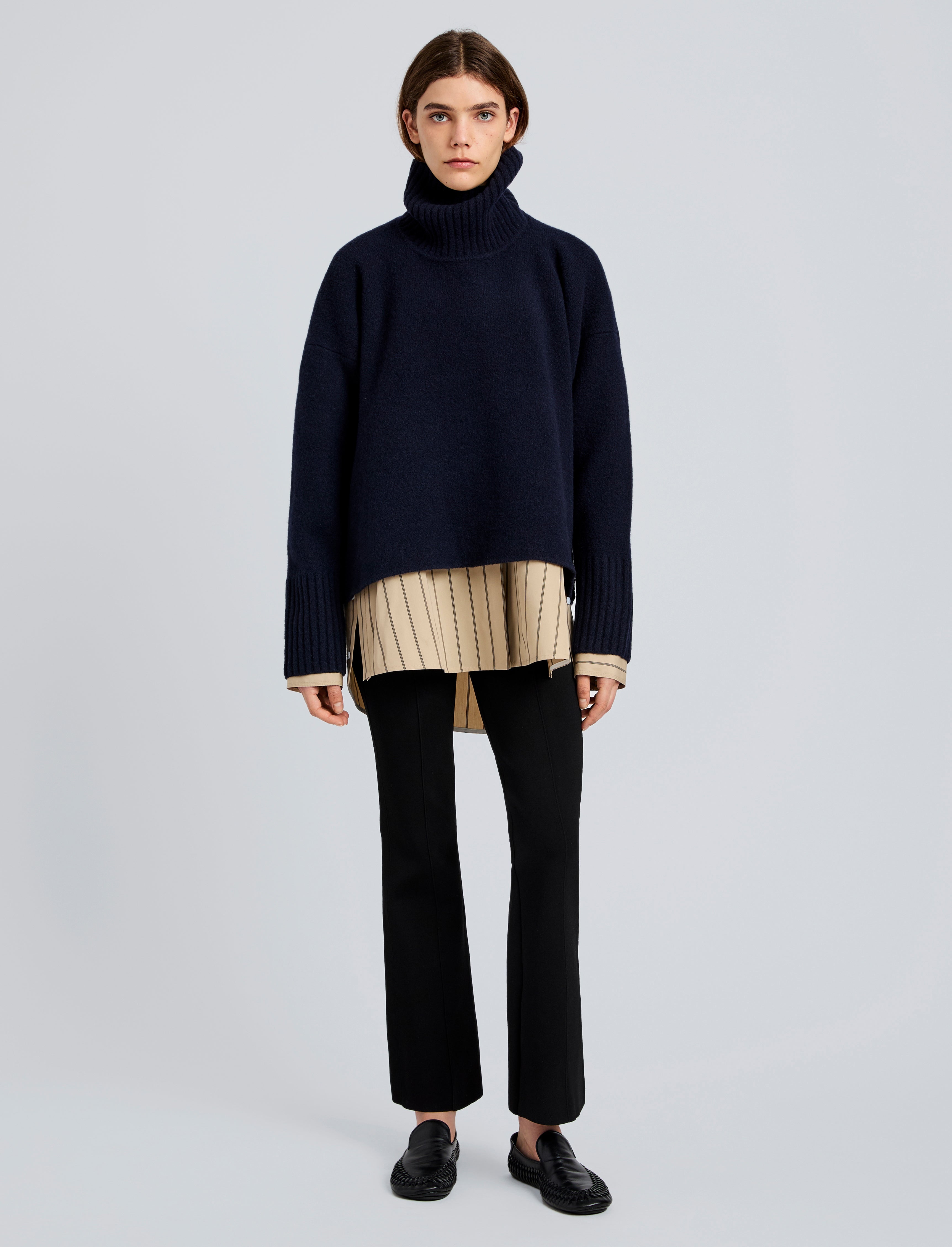 Shaila Pant in Silk Viscose Knit - 2