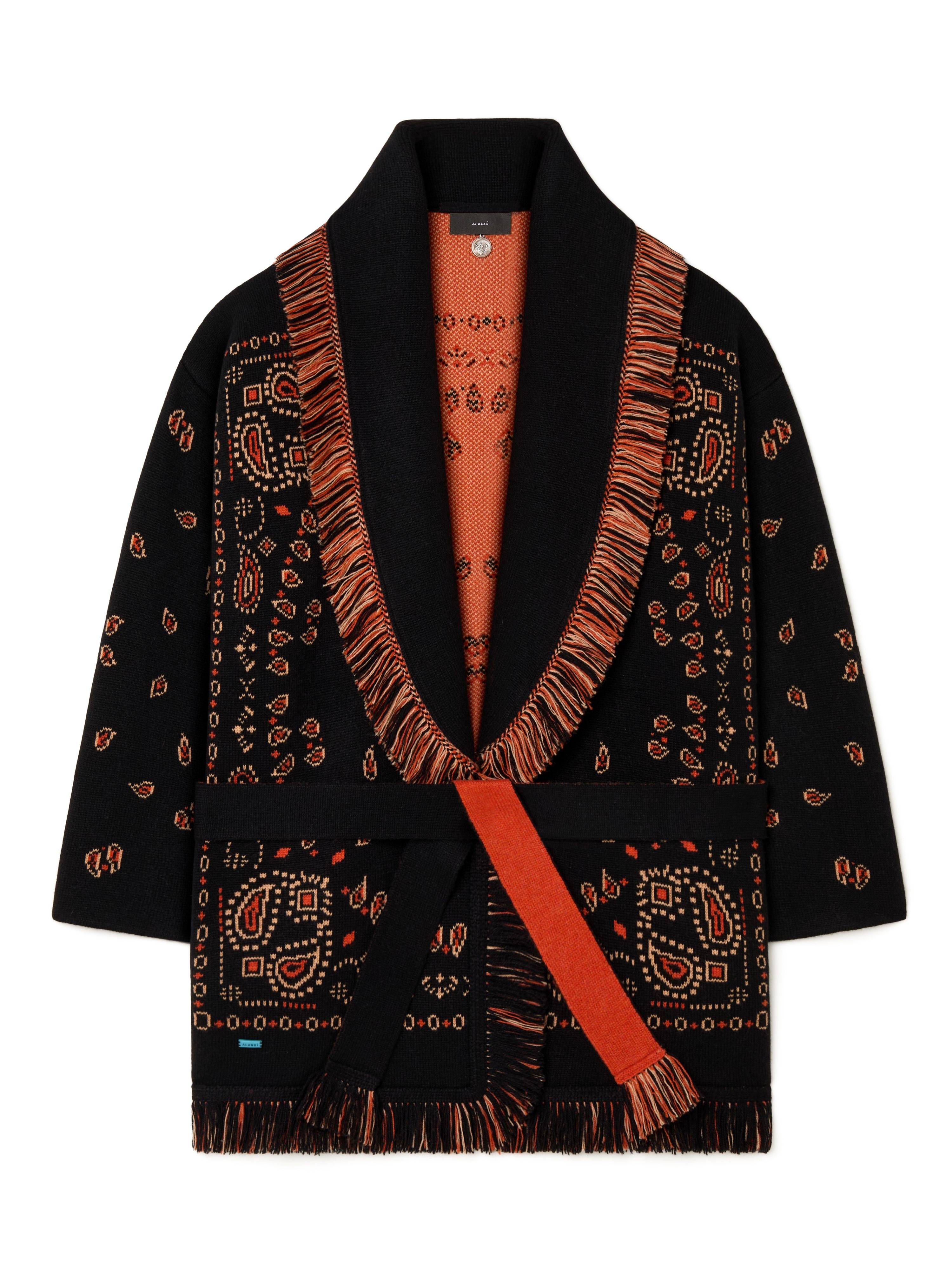 Bandana Jacquard Cardigan - 5