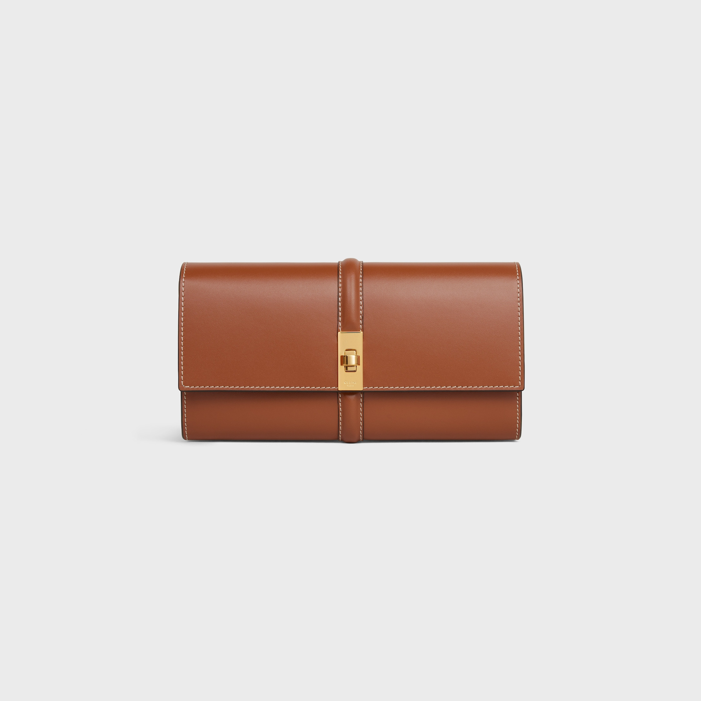 LARGE WALLET 16 in Shiny Calfskin - 1