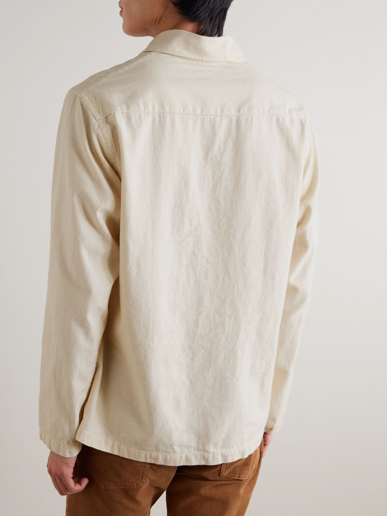 Cotton Polo Shirt White - 3