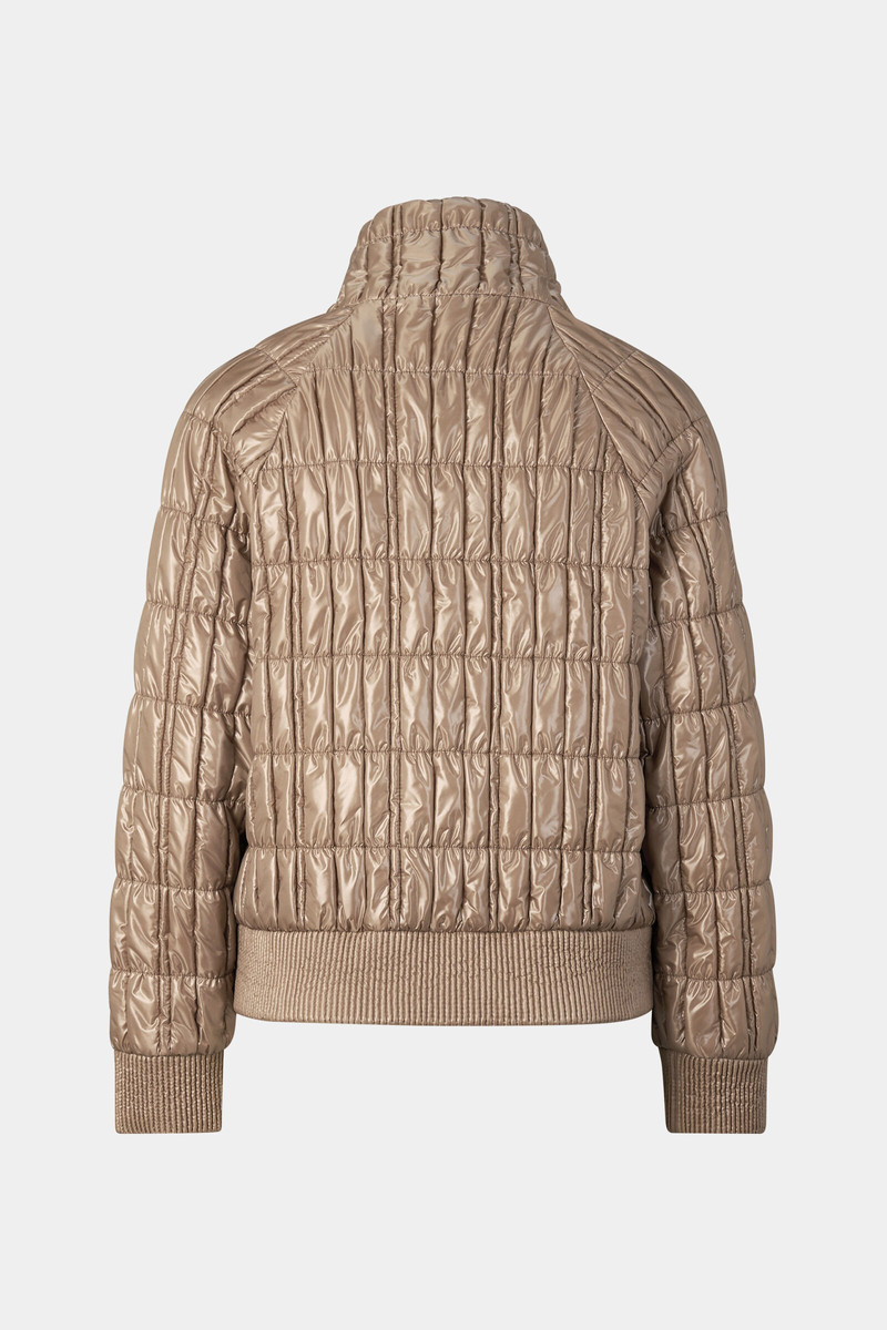 Sherry quilted jacket in Camel 9