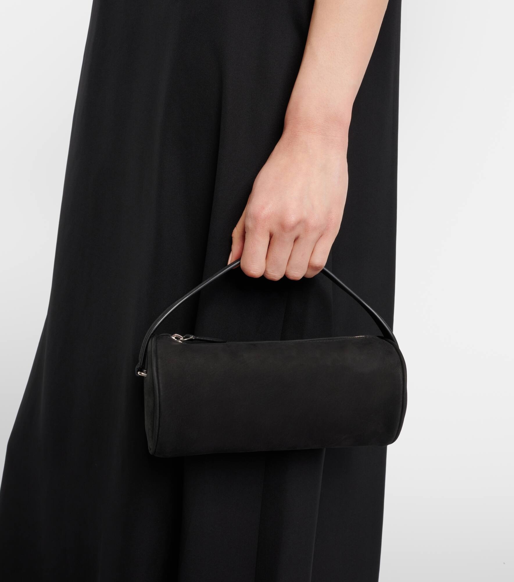 '90s leather shoulder bag - 2