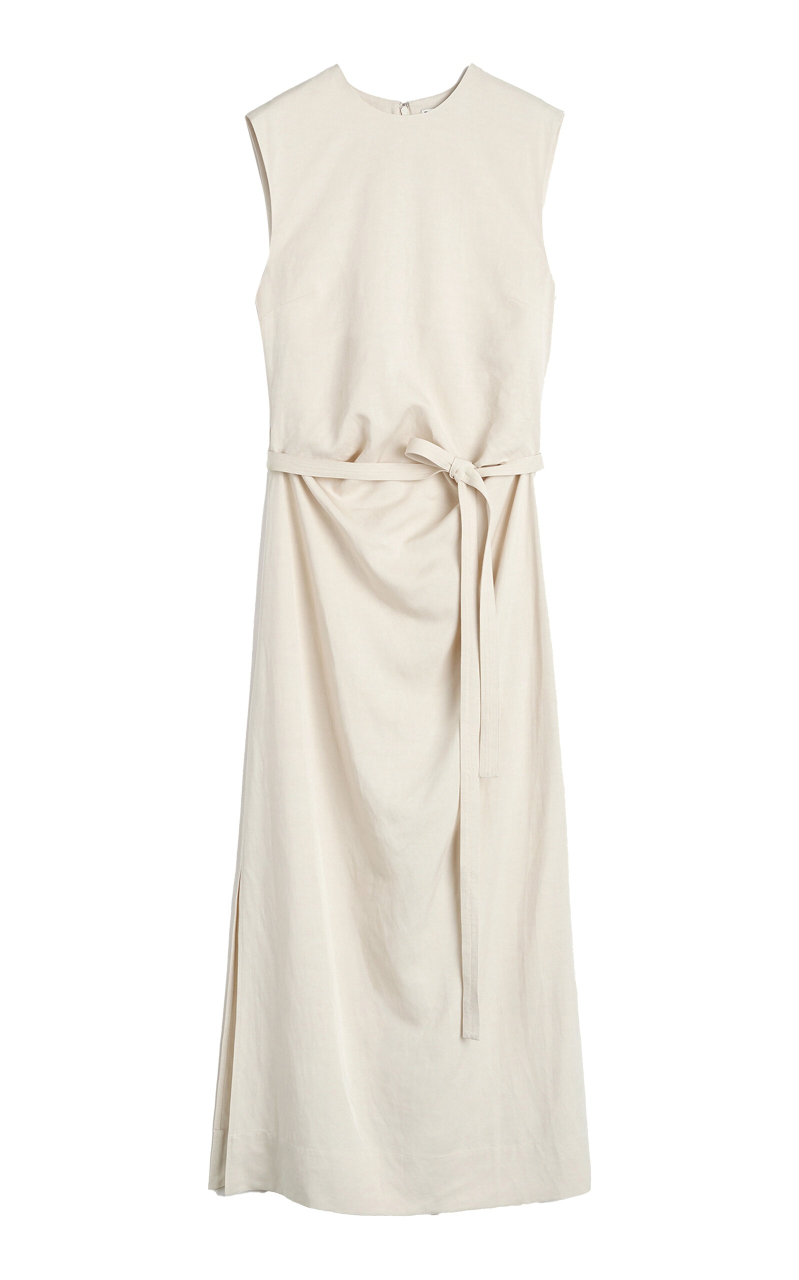 Tie-Waist Maxi Dress ivory - 1