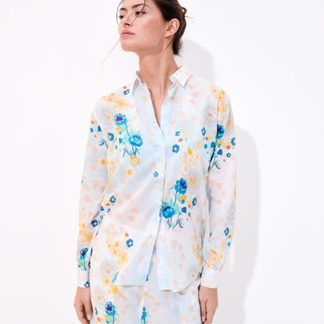 Women Cotton Shirt Belle Des Champs - 3