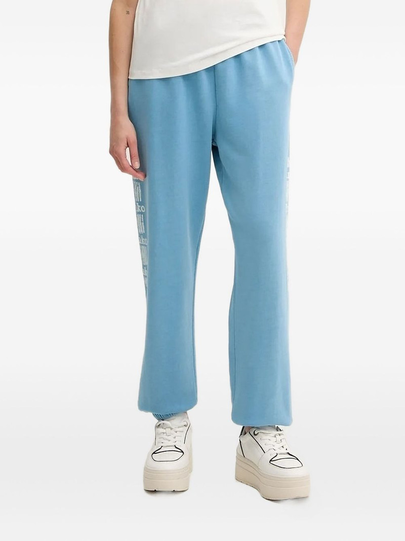 logo-print track pants 1