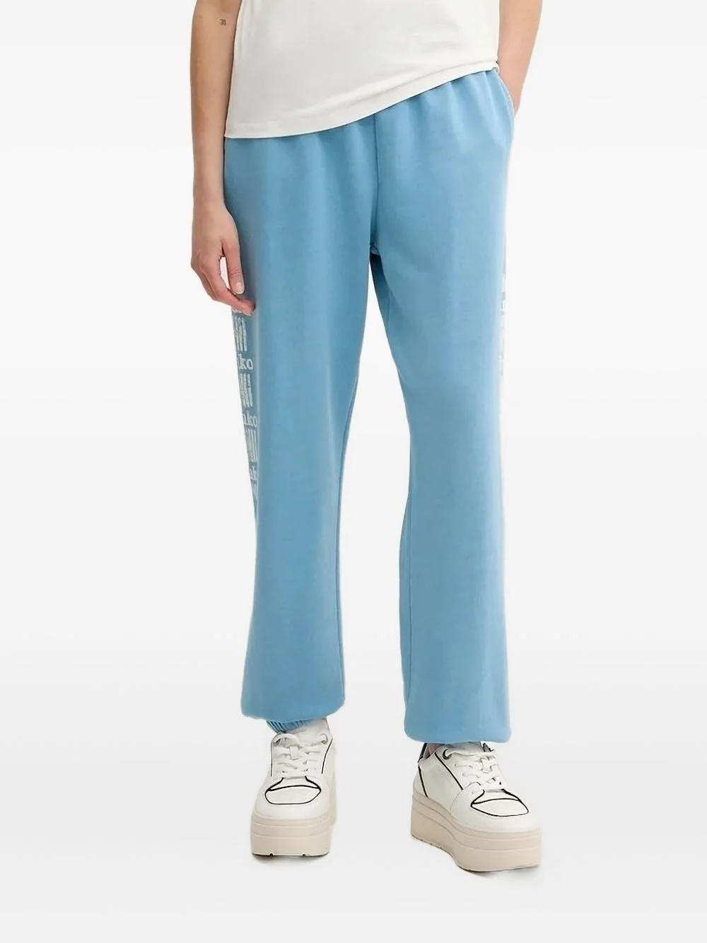 logo-print track pants - 1