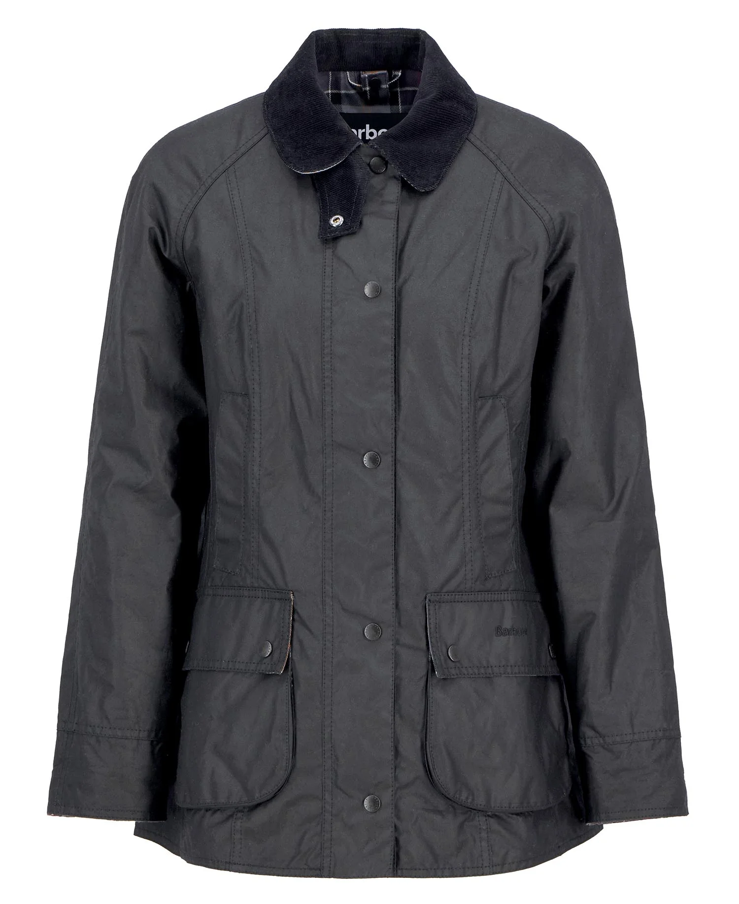 Beadnell corduroy-trimmed 왁스로 면 재킷 - 1