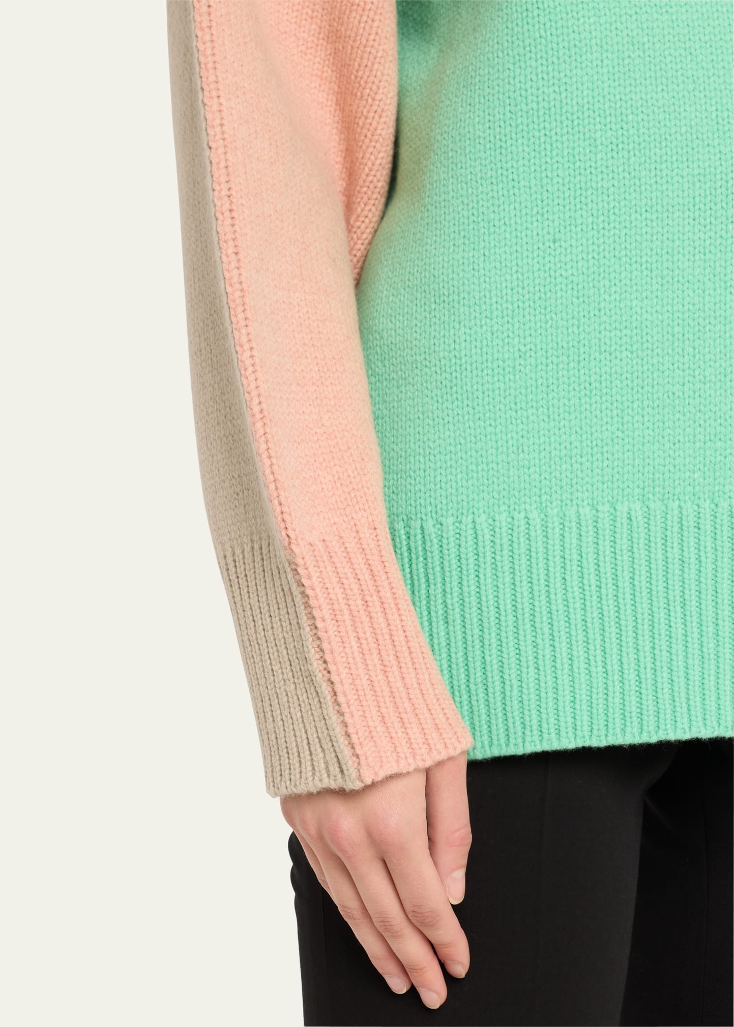 Ryo Colorblock Wool Sweater - 5