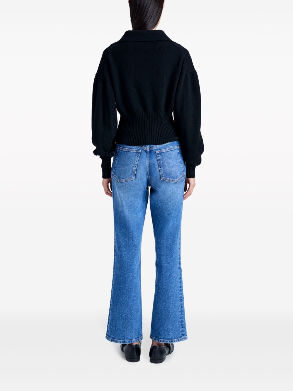 V-neck cashmere jumper - 4