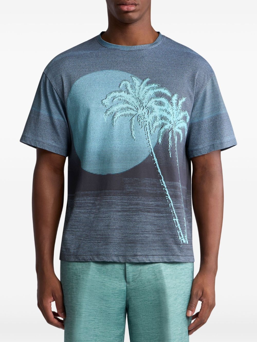 printed T-shirt - 2
