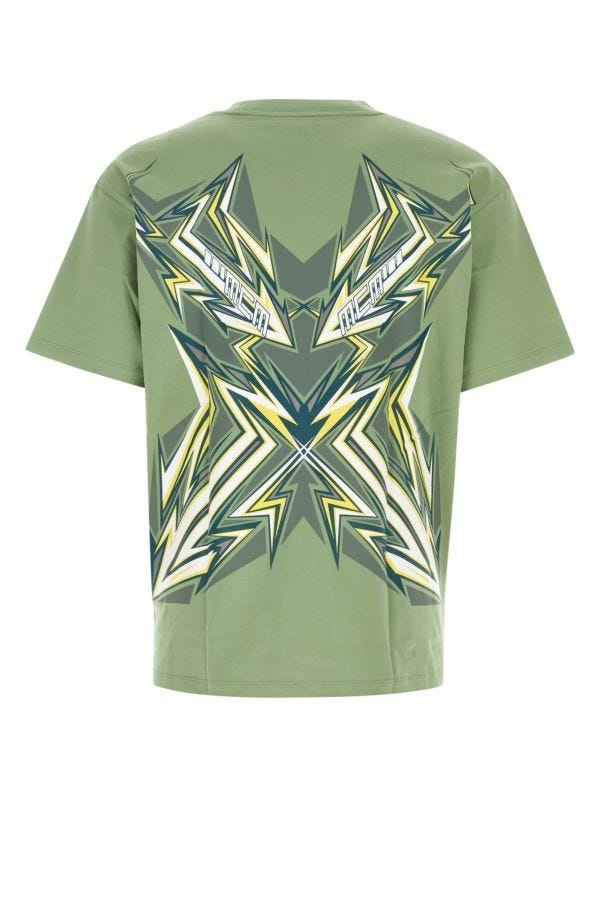 Green cotton oversize t-shirt - 2