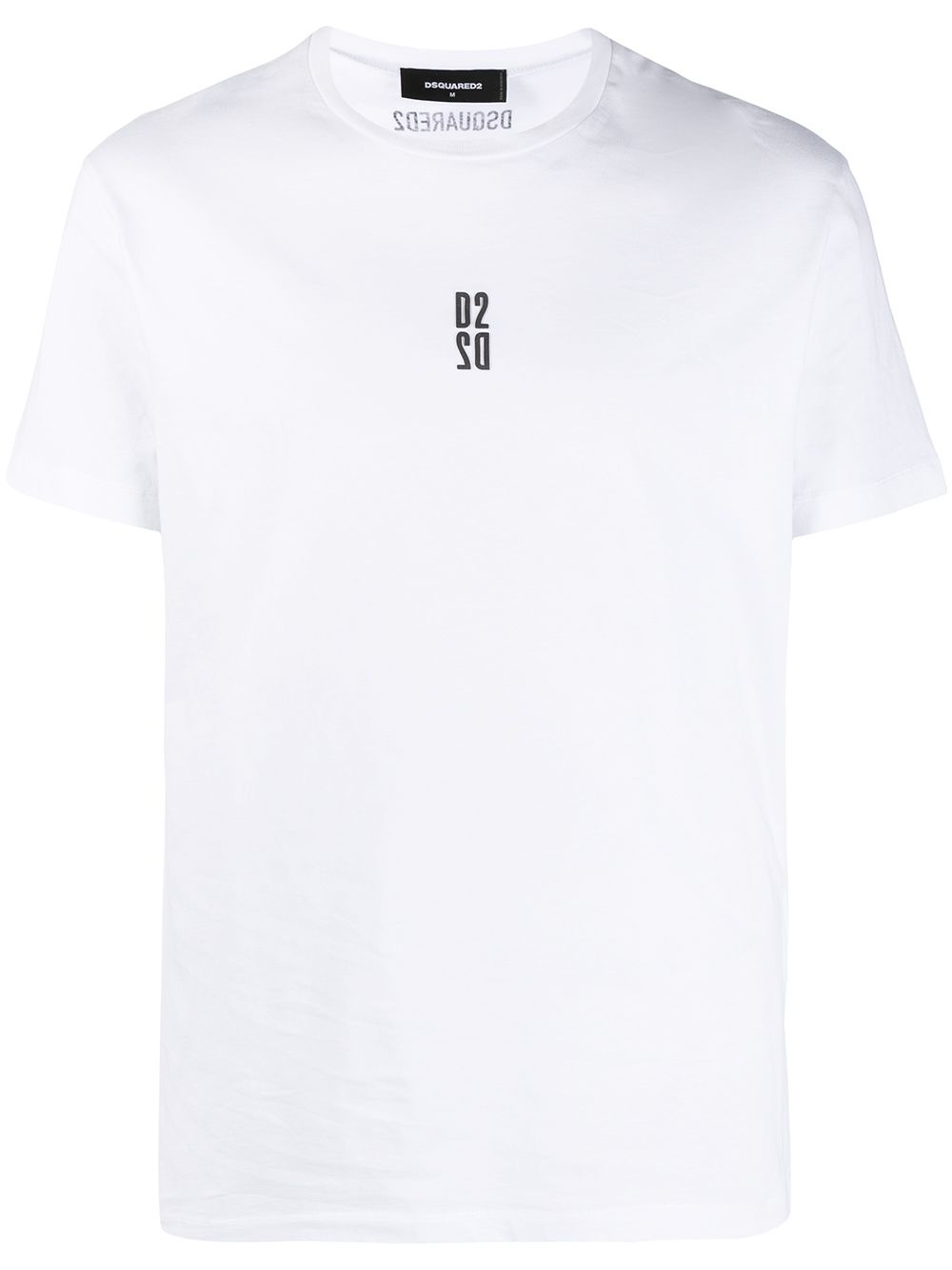 logo-print short-sleeved T-shirt - 1