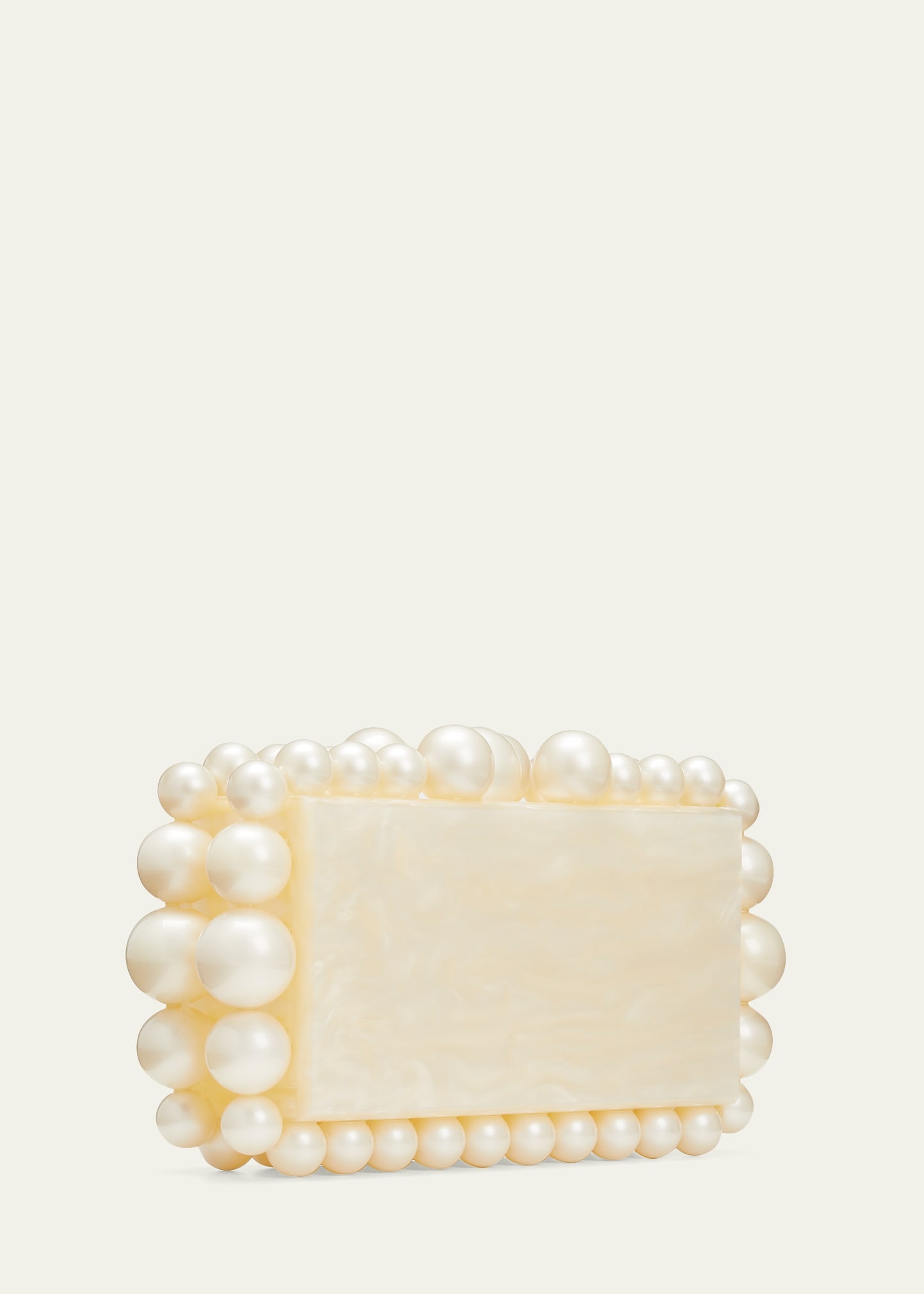 Eos Pearly Acrylic Clutch Bag - 3