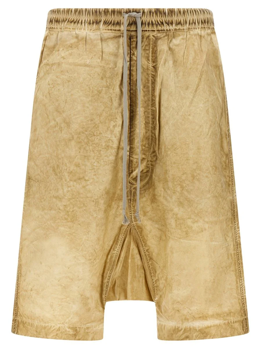 Rick Owens Drkshdw 'Drawstring Pods' Bermuda Shorts - 1