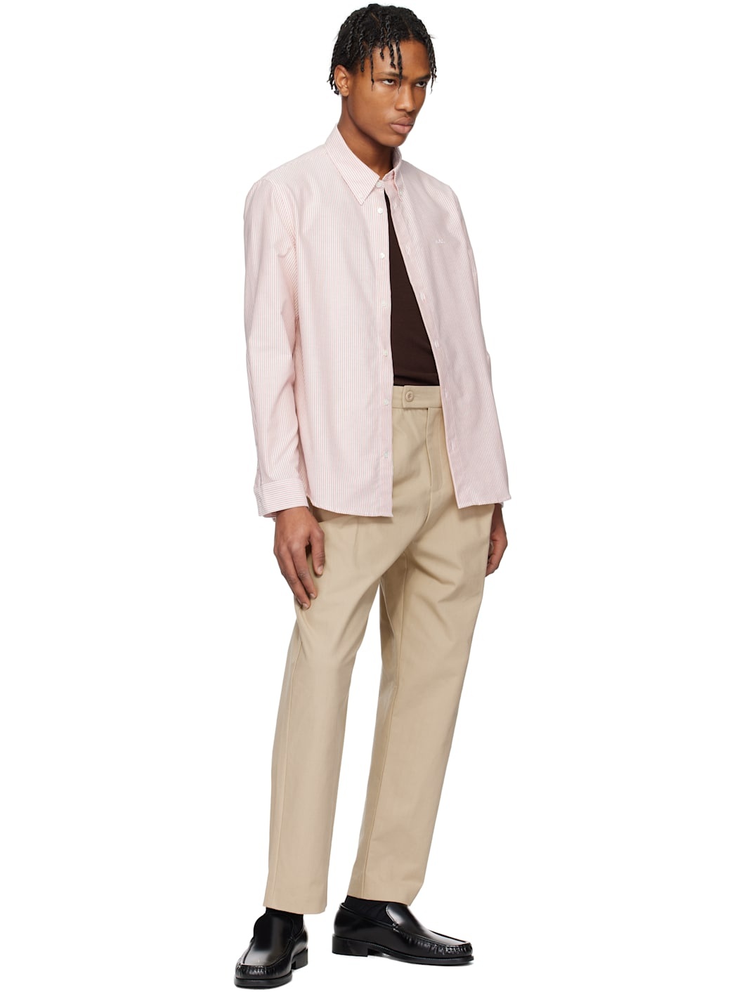 A. P.C. Beige Renato Trousers - 4