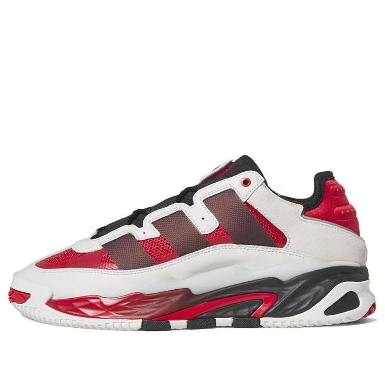 adidas Originals Niteball Shoes 'White Black Red' H06508 - 1