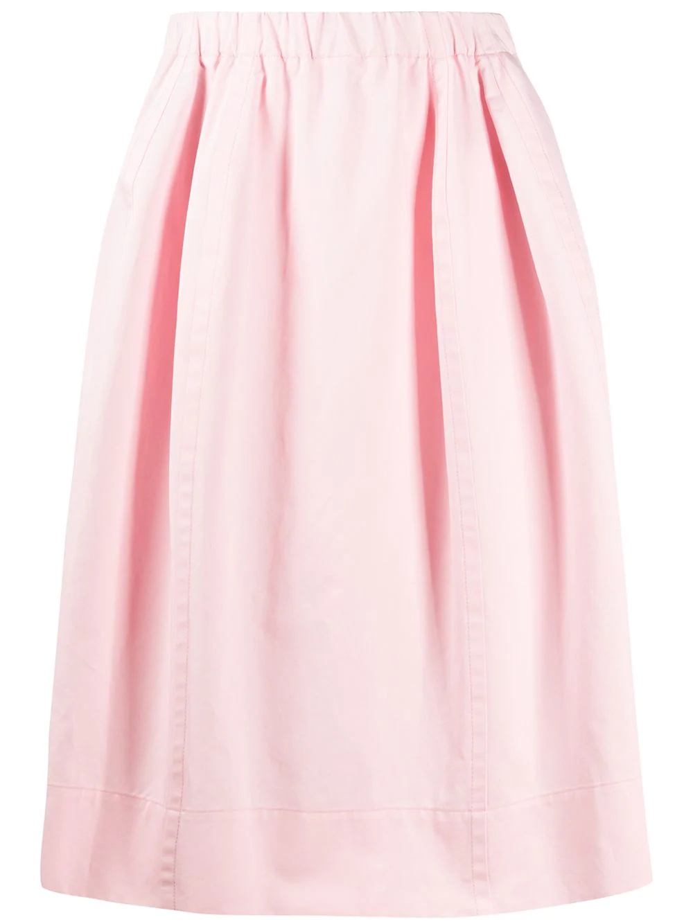 a-line midi skirt - 1