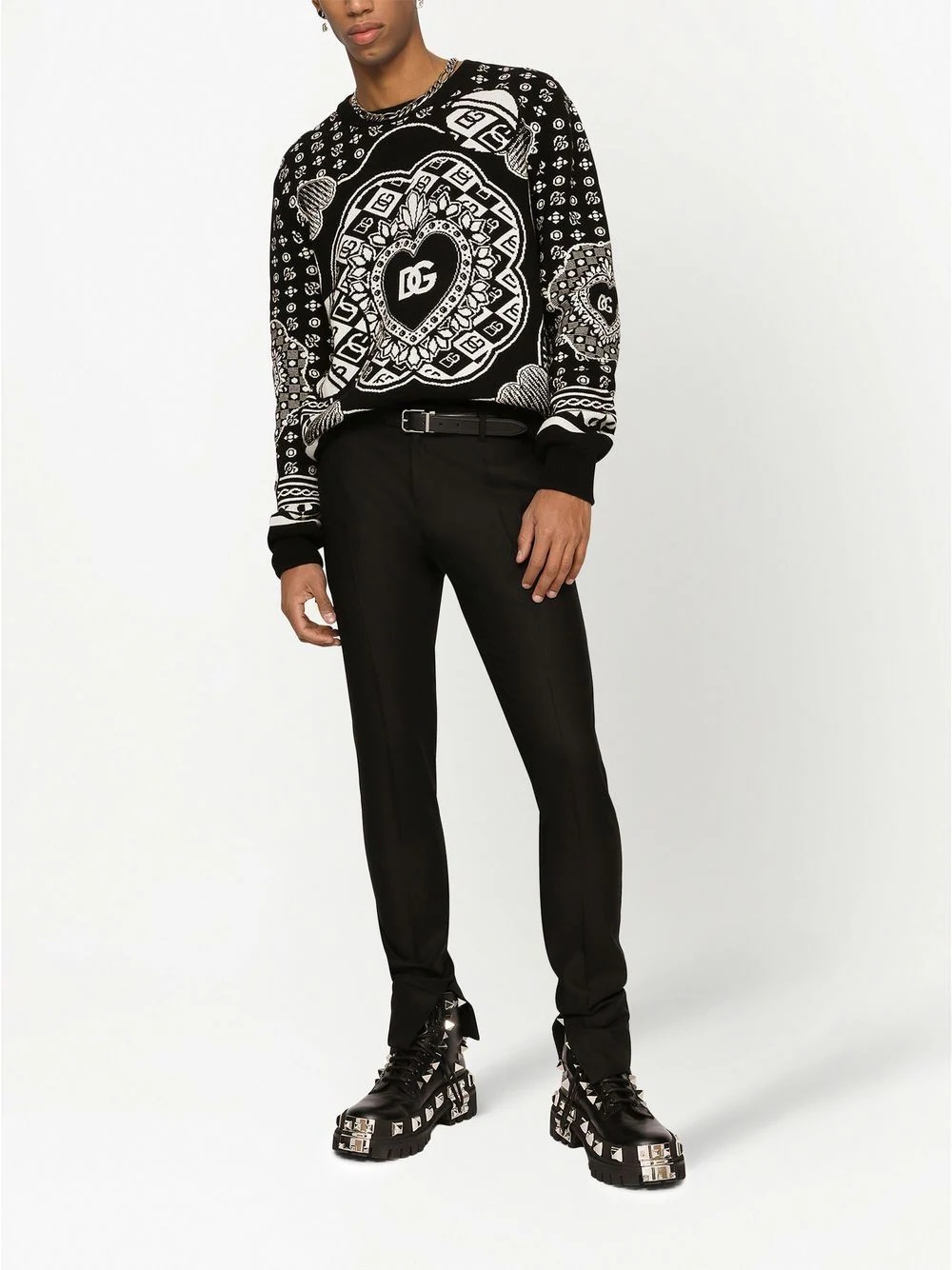 logo-print jumper - 2