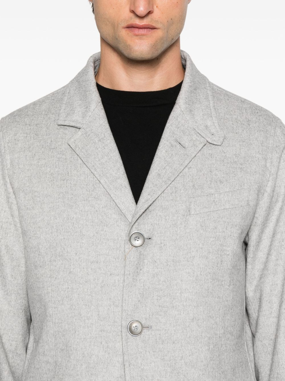 three-button blazer - 6
