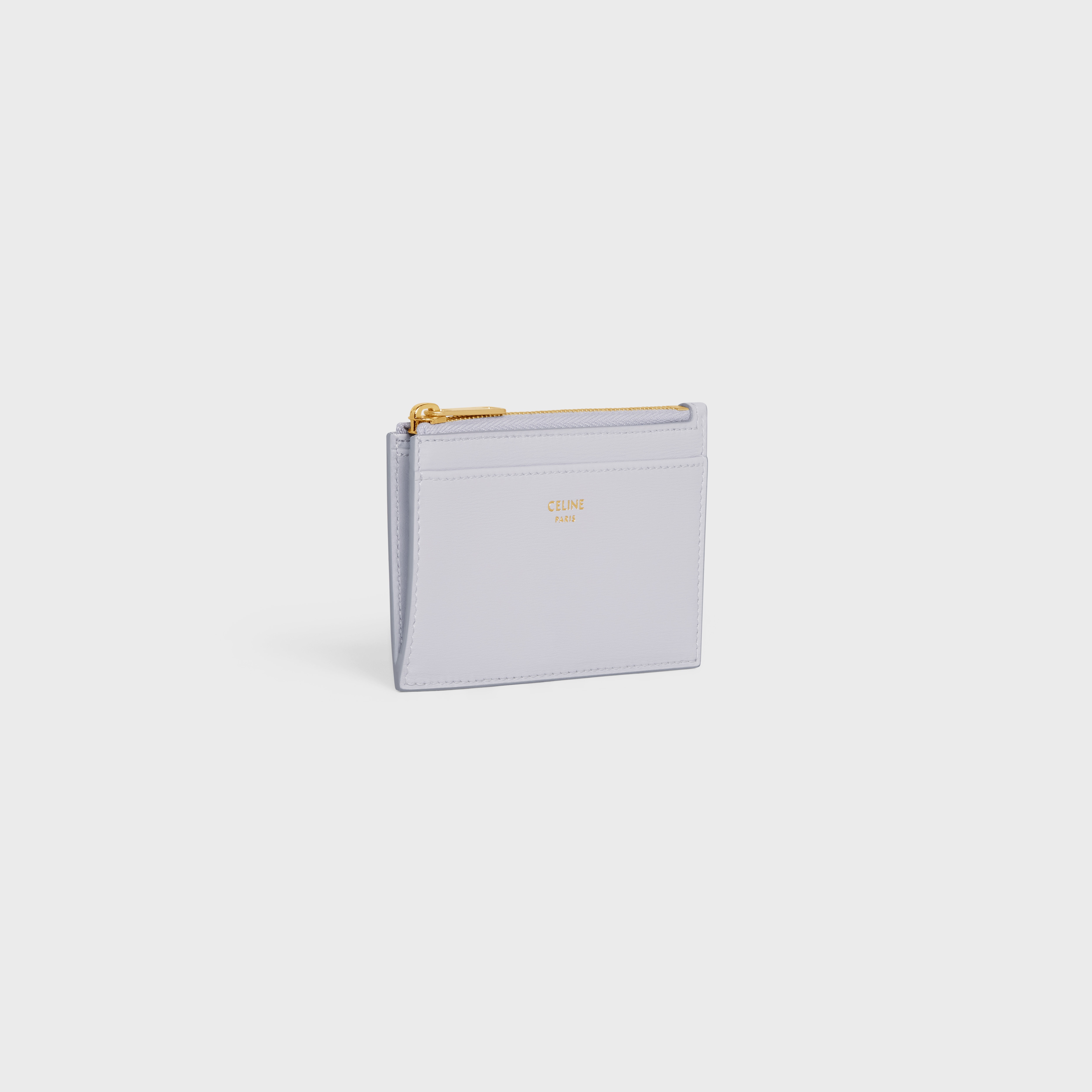 Zipped Card Holder in Smooth Calfskin - 2