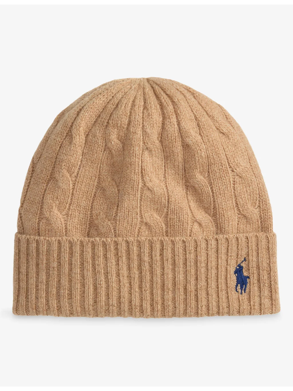 Logo-Embroidered Knitted Beanie Hat - 1