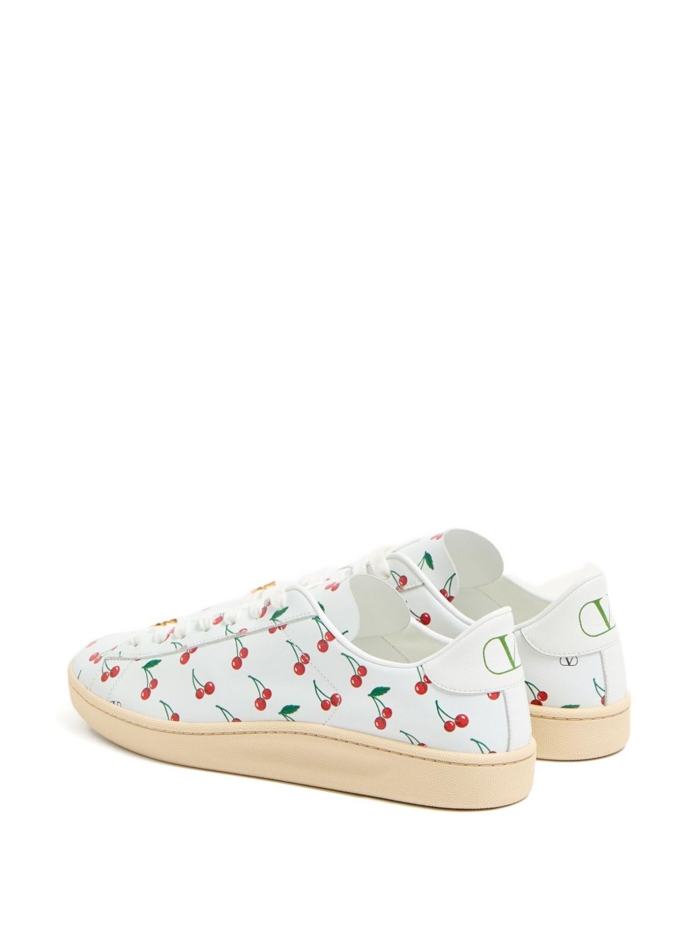 Royco cherry-print low-top sneakers - 3