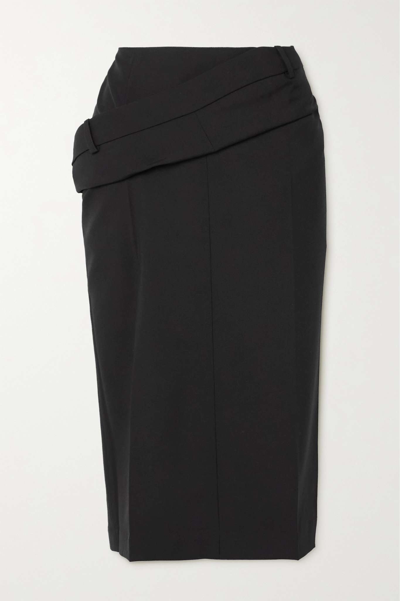 Vela draped wool skirt - 1