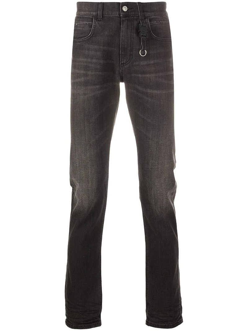 denim straight leg jeans 1