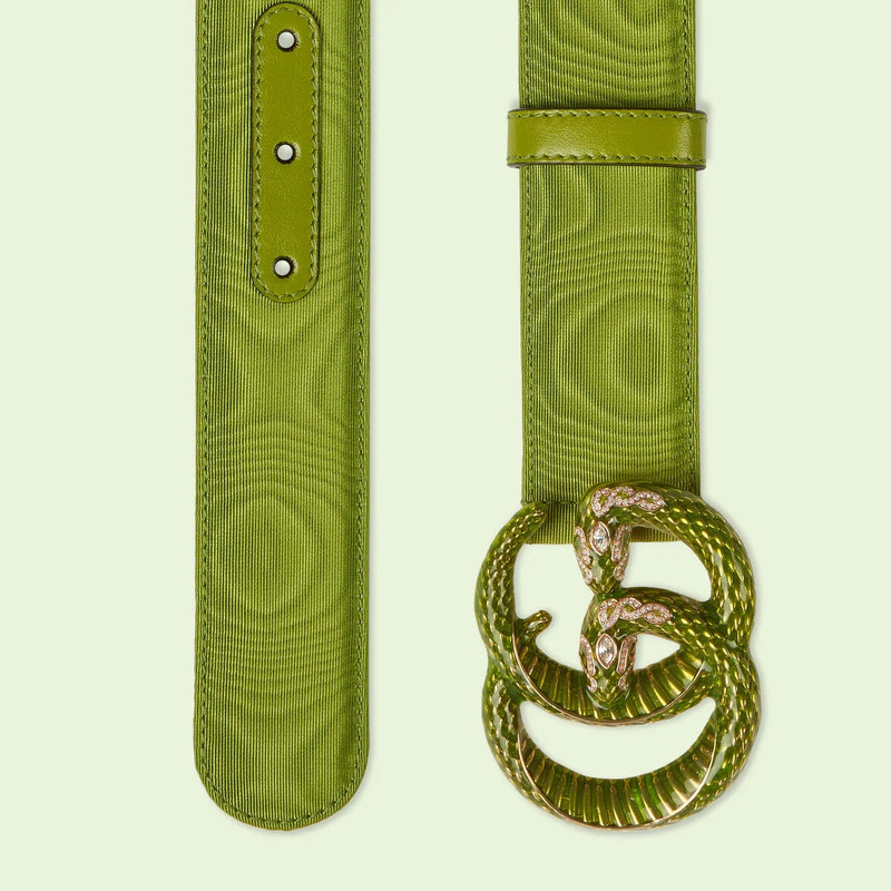 GUCCI Belt with Double G snake buckle outlook