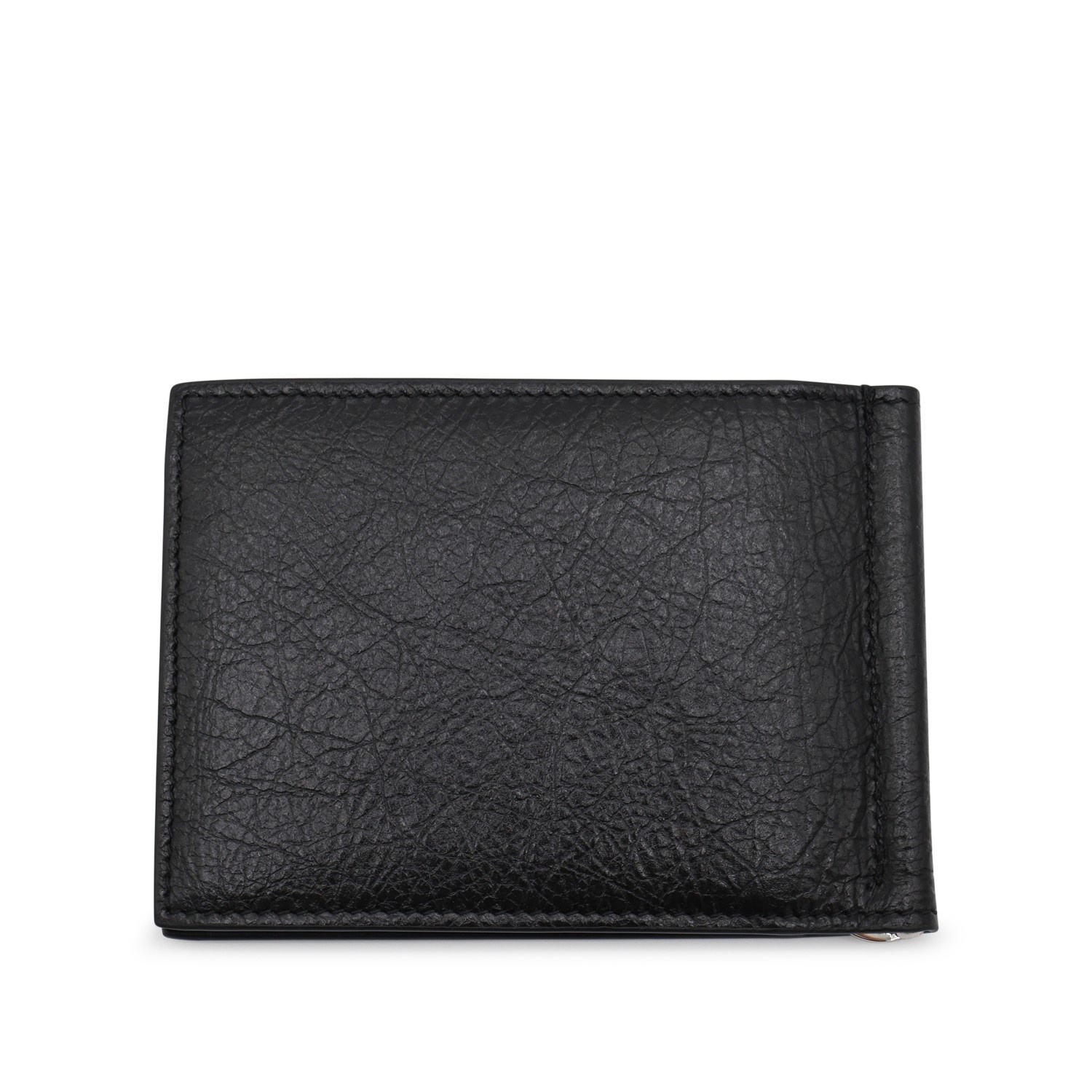 BLACK LEATHER WALLET - 2