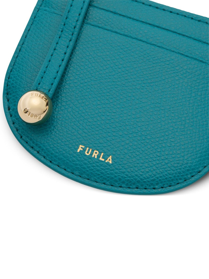 Laura zip leather card case 3