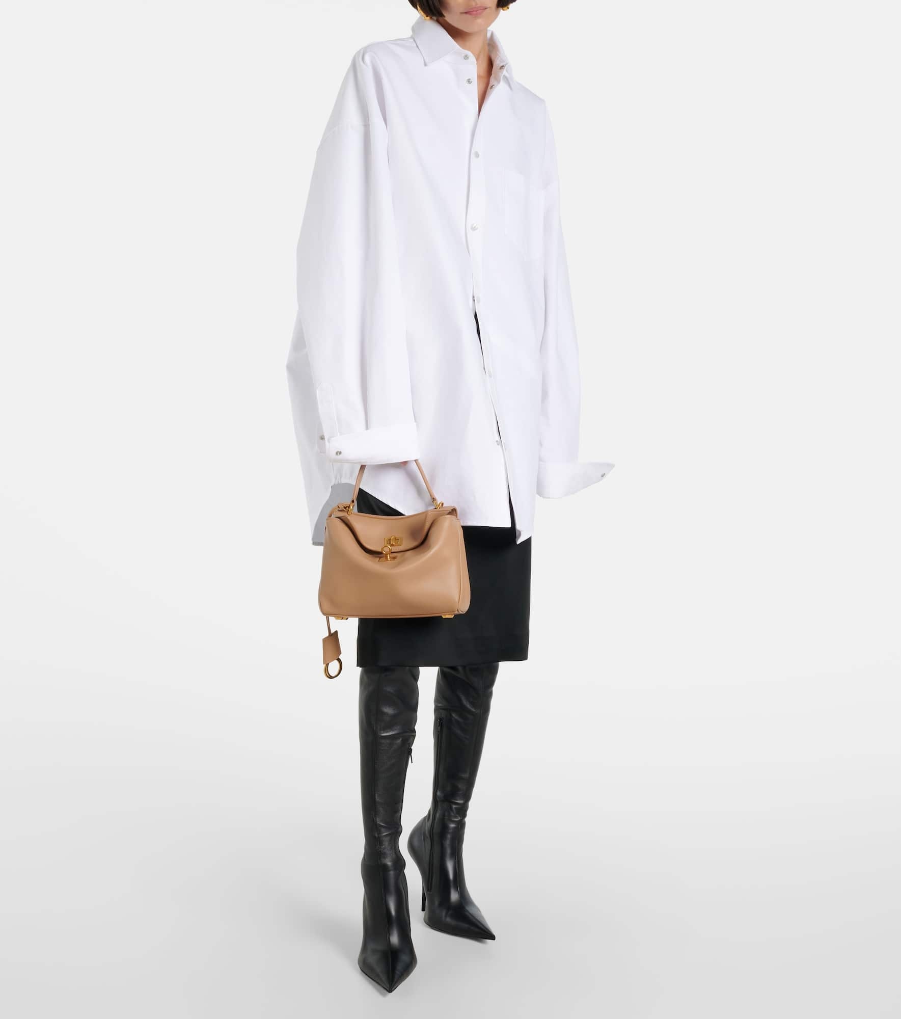Rodeo Mini leather tote bag - 5