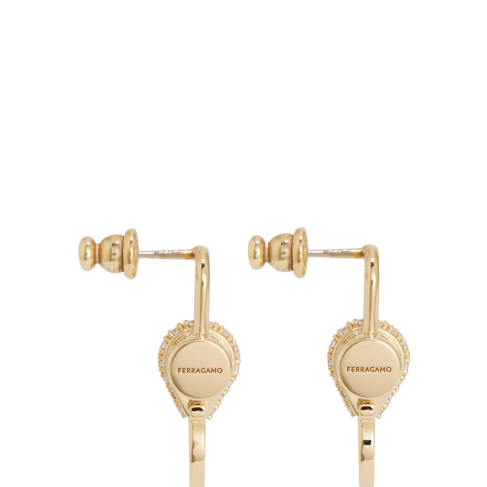 Ferragamo Gold Earrings Women - 2